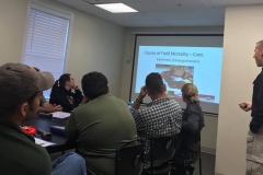 Ryan Thomas teaching casualty course